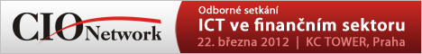 CIO Network - ICT VE FINANČNÍM SEKTORU